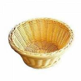 Хлебница плетен.ротанг коричн..круглая d=18.5.h 7.5см SUNNEX