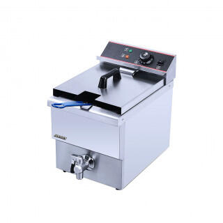 Фритюрница AIRHOT EF12 с краном